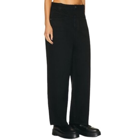 Khaite Jeans Preen Wide Leg Arc Barrels Sz 28 - Picture 8 of 11